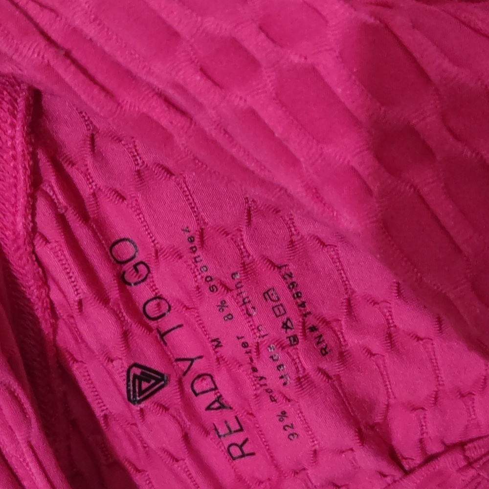 Viral butt lift spandex pink yoga pants ready to go size medium - Picture 6 of 6